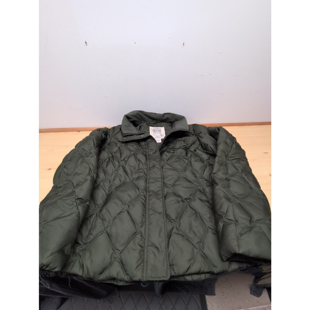 Eddie Bauer Women's Premium Quality Goose Down Jacket- Size XXL Green